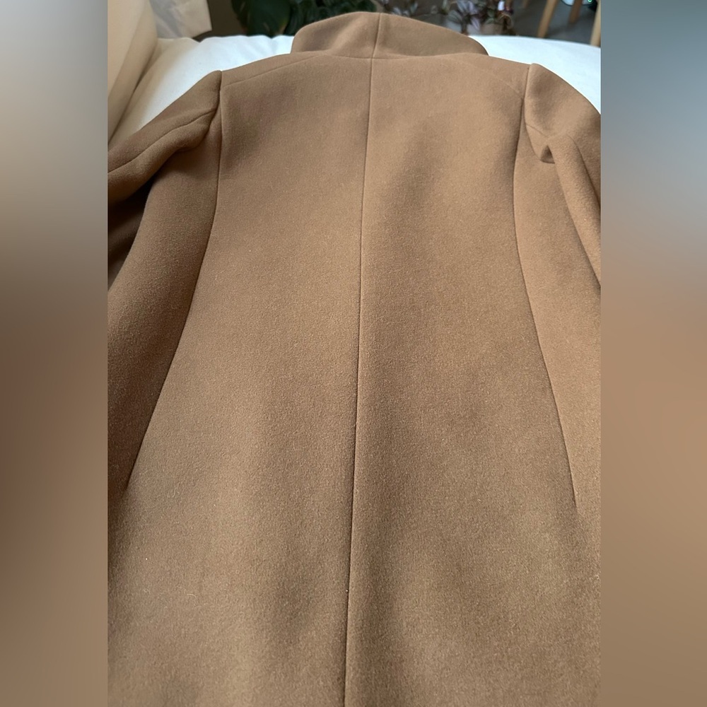 Aritzia Wilfred Wool Cocoon Coat Camel Version 1 - Picture 6 of 11